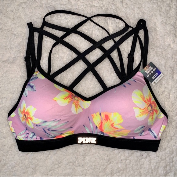 🔥SALE🔥VS PINK Ultimate Strappy Push Up Sport Bra - Picture 5 of 11